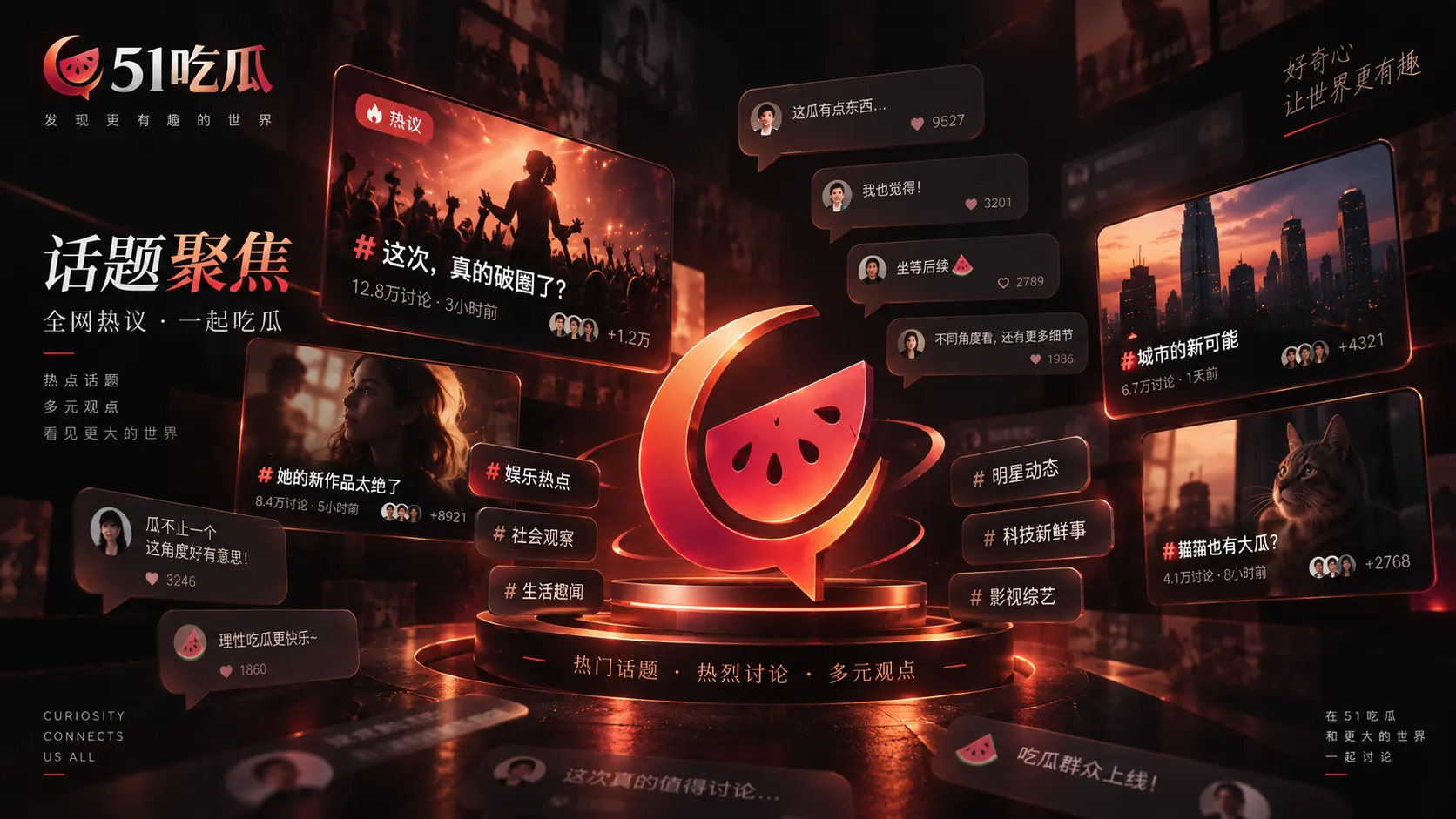 创作者公开动态时间线内容